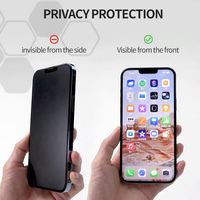 Protector de Pantalla de Vidrio Templado 2.5D de Doble Capa, Anti-Espía, 9H, Impermeable, Anti-Aceite, Anti-Golpes, Sin Burbujas, Sensación Táctil
