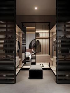 Armarios modernos ligeros de lujo de MDF, guardarropa portátil y plegable, muebles para dormitorio y sala de estar para uso doméstico o de hotel - Product Image 6