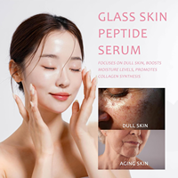 Sérum ADN de saumon pour la régénération cellulaire, revitalise la peau terne, apaise intensément les signes de l'âge, sérum PDRN aux peptides roses