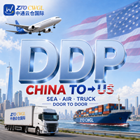 Transitaire maritime et aérien Chine-USA DDP, consolidation de petites charges et service de livraison porte-à-porte