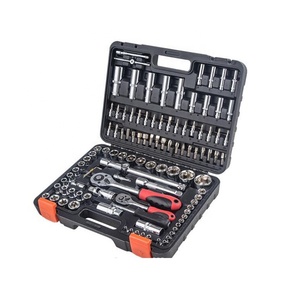 Free shipping high quality fashion chromo vanadium <span class=keywords><strong>the</strong></span> tool 108 pcs Socket Set Red vise bit - Product Image 1