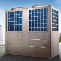 Compresseur Mitsubishi 18KW IPX4 haute efficacité pompe à chaleur à air de piscine électrique en acier inoxydable R22 8-20KW pour le ménage