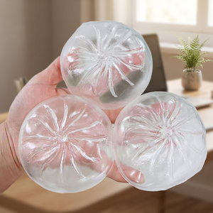 ของเล่นบีบแก้เครียดรูปเปลือกซาลาเปาใส ขนาด 4 ซม. ทำมือ DIY วัสดุ TPR สำหรับเด็กผู้หญิงอายุ 14 ปีขึ้นไป - Product Image 3