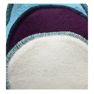 Ultra Soft <b>Organic</b> Cotton Nursing <b>Pads</b> Reusable Leak Proof Breast <b>Pads</b> for Moms - Product Image 1