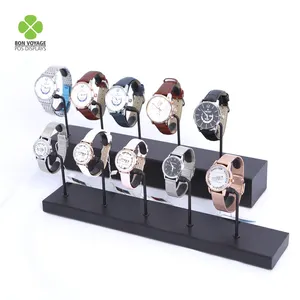 Custom Retail Luxury Metal Shop Store Counter Bracelet Display Watch Stand