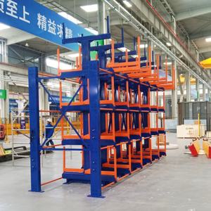 स्टील पाइप भंडारण रैक के लिए स्टील पाइप भंडारण रैक के लिए टेलीस्कोपिक कैंटिलीवर भंडारण रैक के लिए - Product Image 4