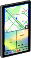 Lecteur multimédia portable de 7 pouces avec navigation GPS IPS écran tactile BT5.0 prise en charge pour Carplay MP5 et Android Auto