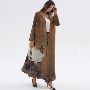 Mütevazı Abaya ramazan Dubai Robe Femme Musulmane türkiye Kaftan islam giyim müslüman kadınlar için <span class=keywords><strong>Kimono</strong></span> Kaftan Marocain hırka - Product Image 6