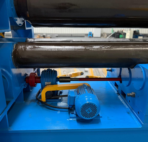 Cintreuse hydraulique de tôles d'acier W11 à trois rouleaux pour la fabrication de chaudières, de réservoirs et de récipients sous pression dans la construction navale - Product Image 3