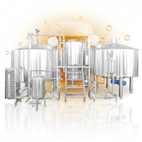 Équipement de brasserie artisanale automatique Hermann 10000L, cuve en acier inoxydable, pompe, utilisation domestique et commerciale, brassage de kombucha idéal