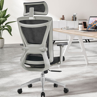 Factory Direct Premium Silla De Oficina Mécanisme d'inclinaison ergonomique en 3 étapes Chai de bureau pour les espaces de travail administratifs
