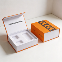 Boîte en carton rigide personnalisée avec logo, fermeture magnétique et insert pour emballage cadeau d'entreprise, vente en gros, haute qualité