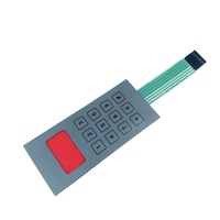 Teknologi Khusus Harga Terjangkau Peralatan Rumah Tangga Keypad Membran Overlay Grafis Struktur Tahan Air Bahan PET/PC Kubah Logam