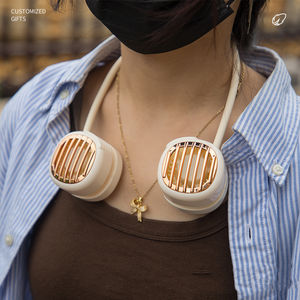 ธุรกิจของขวัญชุดสํานักงานแก้วสูญญากาศส่งเสริมการขาย + พัดลมคอ 1000mah + ชุดของที่ระลึกกล่องของขวัญร่มห้าพับ - Product Image 5