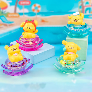 กล่องสุ่มของเล่นเรซิ่นรูปสุนัข Yu Mo Summer Puppy Party ของตกแต่งโต๊ะทำงาน สำหรับเด็กอายุ 8-13 ปี ของขวัญสำหรับเด็กผู้ชายและเด็กผู้หญิง - Product Image 2