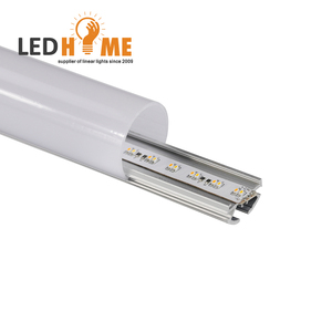 Profilo in <span class=keywords><strong>Alluminio</strong></span> per Tubo LED a 270 Gradi, 60mm, Profilo Rotondo Sospeso in <span class=keywords><strong>Alluminio</strong></span> per LED - Product Image 2