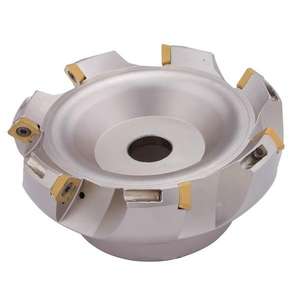 TA4512 Face <b>Milling</b> <b>Cutter</b> (45°) High Speed Steel with Coating for <b>Milling</b> Machines ODM & OEM Customized Sleeve Attachment - Product Image 1