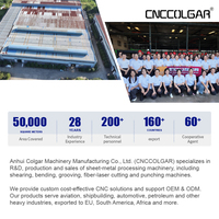 Machine de découpe laser CNCColgar certifiée CE avec tête de biseautage rotative A/B, format RBL4000x12000mm et puissance de 40kW