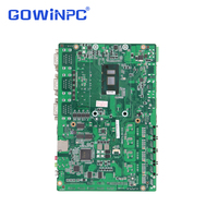 Carte mère industrielle ITX fine Intel I5-8250U I7-7500U I7-8550U Quad GbE LAN Watchdog WOL PXE pour pare-feu de sécurité réseau