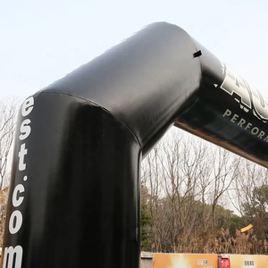 Logo cetak kustom lengkungan tiup tahan air balap promosi iklan Gantry tiup untuk acara olahraga - Product Image 5