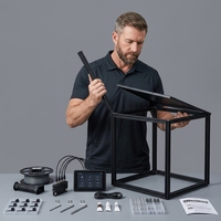 Imprimante 3D FDM Flashforge Creator 5 Pro, haute vitesse, 4 extrudeurs indépendants, grand volume d'impression, machine d'impression 3D industrielle