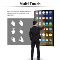 Pantalla Táctil Interactiva para Tablet de 21.5, 23.6, 27 y 32 Pulgadas, 2k, 4k, FHD, UHD, 16:9, 350 Nits, Reproductor de Publicidad Digital Montado en la Pared