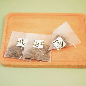 Compostable 18g <b>PLA</b> Non-Woven Tea Bags, Eco-Friendly Empty Tea Filter Bags - Product Image 5