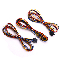Kabel Harness Pembagi Y Seri 43025 Molex Micro-Fit 3.0mm Kustom, Kabel Multi-Warna dengan Selubung Susut Panas