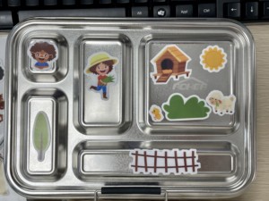 Boîte à lunch pour enfants en acier inoxydable, pour la rentrée scolaire, OEM, boîte à lunch pour enfants - Product Image 3