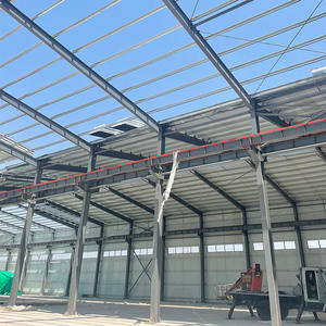 Estructura de Acero para Construcción de Fábricas, Almacenes y Garajes de Acero al Carbono, Taller de Oxidación y Procesamiento en Uzbekistán - Product Image 2