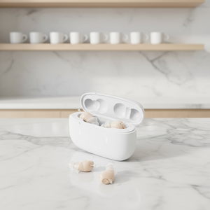 เครื่องช่วยฟังดิจิตอลแบบ CIC ขนาดเล็ก มองไม่เห็น ซ่อนในรูหู ชาร์จได้ สำหรับผู้สูงอายุ  ลดราคาพิเศษ - Product Image 2