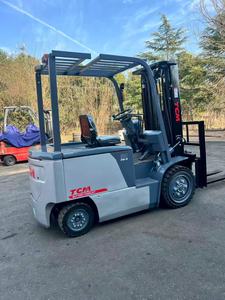 รถยกมือสอง <span class=keywords><strong>TCM</strong></span> ขนาด 2.5 ตัน พร้อมแบตเตอรี่แบบตะกั่ว-กรด ใช้งานได้นาน 3 เมตร สำหรับพื้นที่ขรุขระ เสากระโดงสองตอน - Product Image 6
