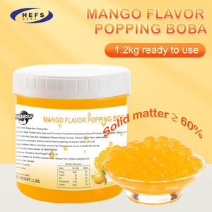 بيع بالجملة من المصنع ، كرة عصير مانجو ، مكونات شاي بوبا ، مواد فقاعات شاي عالية الجودة لمتاجر الحليب والشاي للشراء بالجملة - Product Image 3