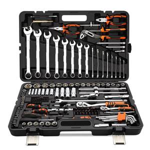 Nouveaux Kits d'Outils Steeltreks de Haute Qualité : Coffret de Clés à Douilles et Outils de Réparation Automobile avec Clé à Cliquet 72 Dents et Clés à Molette - Product Image 3