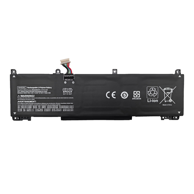 High Capacity 54Wh RH03XL Laptop Battery Replacement for HP ProBook 430 440 450 455 650 G8/G9/G10 Series Notebook Battery