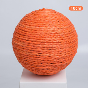 Interactive Pet Ball Toy <b>Cat</b> Claw Hand Wrapped Sword Rope Pet Supplies <b>Cat</b> Play Large Sisal Ball Toys <b>Cat</b> Claw Toy - Product Image 3