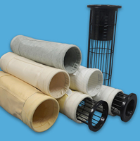 Nouveau sac filtrant en feutre aiguilleté acrylique pour usage industriel 500-600g/m² pour dépoussiéreur Baghouse