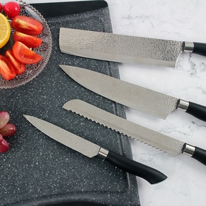 Juego de cuchillos de cocina profesionales, juego de cuchillos de cocina con cuchillo inteligente, chef, grabado, utilidad y pelado, 6 unidades - Product Image 6