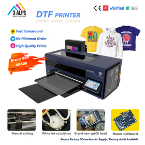 เครื่องพิมพ์ DTF รุ่น XP600 ขนาด 13 นิ้ว A3 30 ซม. ราคาประหยัด เครื่องพิมพ์ DTF ใหม่ สำหรับงานทรานเฟอร์บนผ้าโพลีเอสเตอร์ เสื้อยืด ธุรกิจขนาดเล็ก - Product Image 1