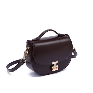 Bolsos de Hombro Pequeños Personalizados de Cuero PU Retro Minimalistas para Mujer, Bolso Bandolera de Diseño Vintage de Lujo con Cierre - Product Image 1