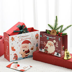 New the Holiday Hottest <b>Gift</b> <b>Bag</b> Logo <b>Christmas</b> <b>Bags</b> <b>Gift</b> Customizable <b>Gift</b> <b>Bags</b> <b>for</b> Small Business - Product Image 3