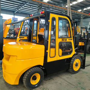 Carretilla elevadora diésel todo terreno para manejo de contenedores 5-10Ton personalizada - Product Image 6