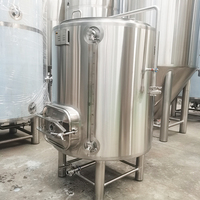 Cuve de Fermentation Commerciale en Acier Inoxydable 500L 1000L 2000L pour Kombucha avec Pompe et Réservoir sous Pression – Haute Productivité