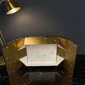 Mới tùy chỉnh thiết kế lớn logo giấy gấp từ Hộp bao bì sang trọng cứng nhắc các tông có thể gập lại Hộp quà tặng - Product Image 4