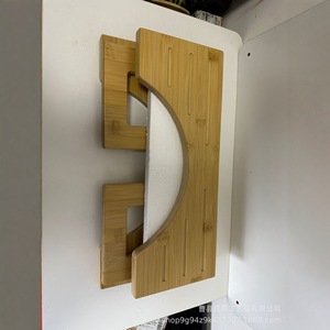 เก้าอี้พับได้ไม้ไผ่ 40x20x18.5 ซม. เก้าอี้นั่งยองสำหรับใช้ในห้องน้ำ - Product Image 4