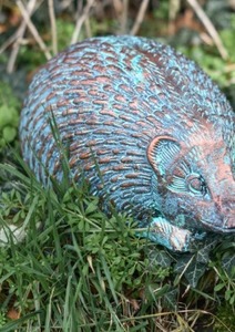 รูปปั้นหนูสำริดสำหรับตกแต่งกลางแจ้งรูปปั้นหนูสำริดสำหรับตกแต่งสวนดีไซน์แบบโบราณสำหรับตกแต่งจากอินเดีย - Product Image 5