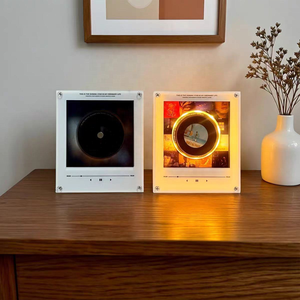 Imán Giratorio para Refrigerador con NFC de <span class=keywords><strong>Bad</strong></span> <span class=keywords><strong>Bunny</strong></span>, Reproductor de Música, Regalo Personalizado con Foto - Product Image 2