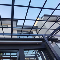 Panneau de toiture en polycarbonate massif transparent anti-UV à grande portée (3-10 mm) pour toit plat, 4x8 pi