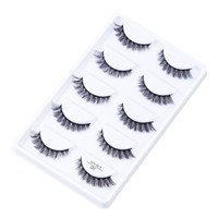 Faux cils H13 E08 Mini chat 5 paires 3D naturel faux cils courts faux cils Faux Cilios maquillage outils de beauté