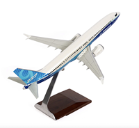 Modèle d'avion miniature 737 MAX 9 1:100